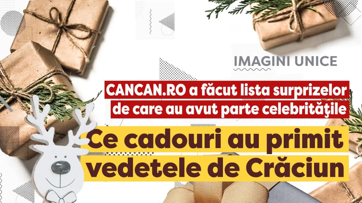 Ce cadouri au primit vedetele de Crăciun