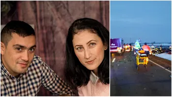 Când și unde vor fi înmormântați Cătălina și Dan, cei doi soți morți în accidentul cumplit din Brăila. Anunțul făcut de familie