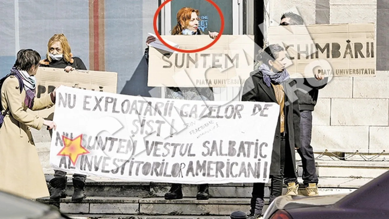 Protest pasnic incheiat la politie. Brianna Caradja, saltata de jandarmi