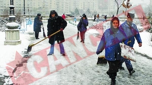 In weekend, la Bucuresti este asteptata prima ninsoare