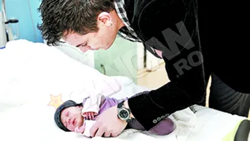 Razvan Fodor nu se dezlipeste de fiica lui