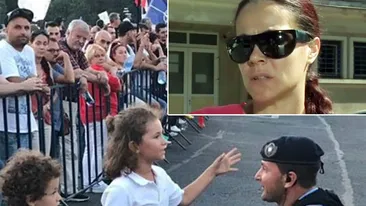 Adevărul din spatele pozei postate de Jandarmeria Română pe Facebook! Ce i-au spus copiii jandarmului