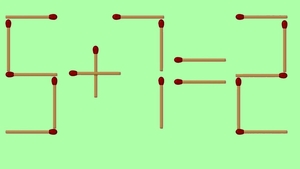 Test de inteligență cu chibrituri | Corectați 5 + 7 = 2, mutând un singur băț