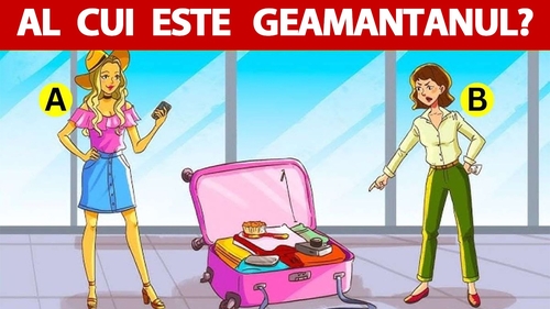 Test de logică | Al cui este acest geamantan, de fapt?