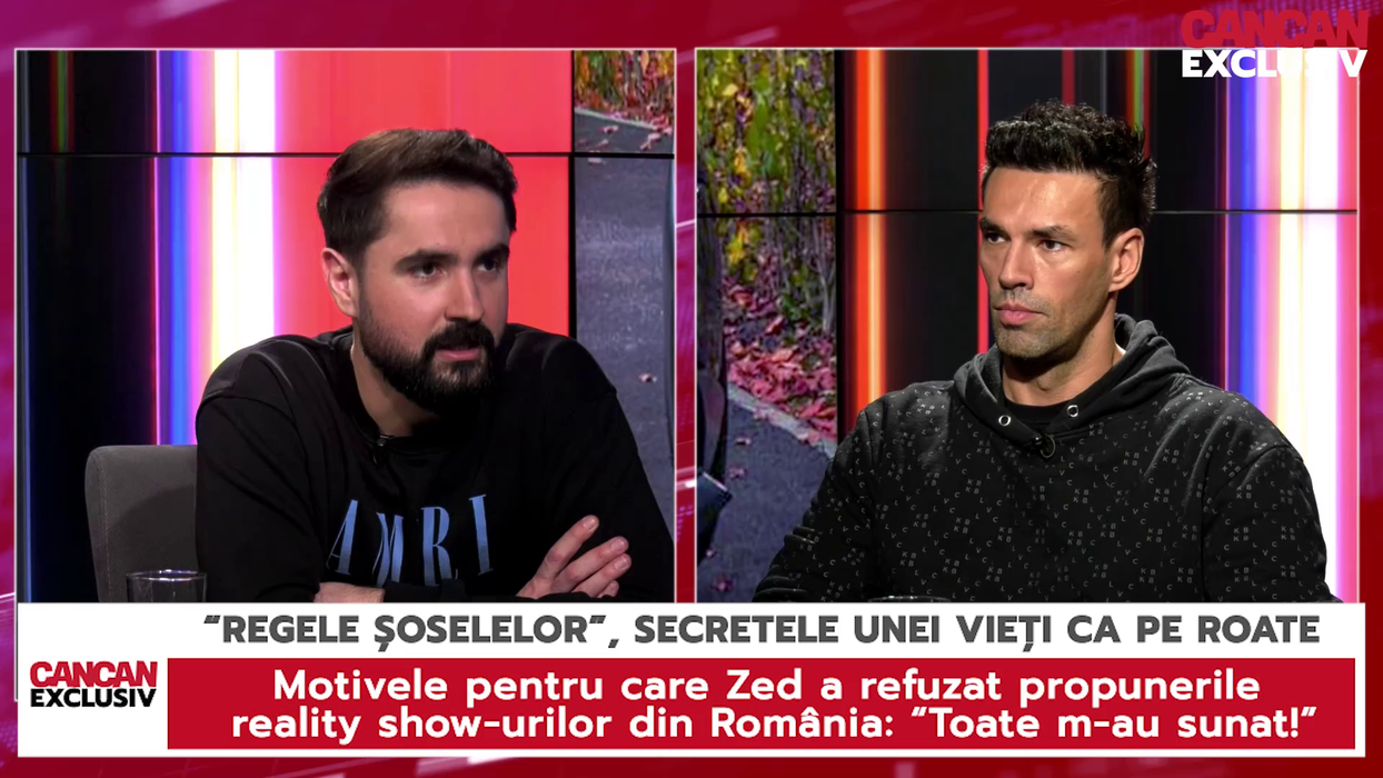 ZED: "Cred că toate m-au sunat, dar nu cred că este genul meu. Adică în primul rând, nici nu aș avea timp să mă rup patru luni de business. Nu aș avea timp și nu este genul meu, chiar am avut un podcast cu cineva și am decis că sunt foarte introvertit, așa mi-am dat seama și nu cred că ar fi ceva care m-ar caracteriza!" (Foto: captură video)