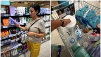 2 români, stabiliți în Italia, au avut parte de șocul vieții lor într-un supermarket din România. Cât au plătit pentru un coș de cumpărături