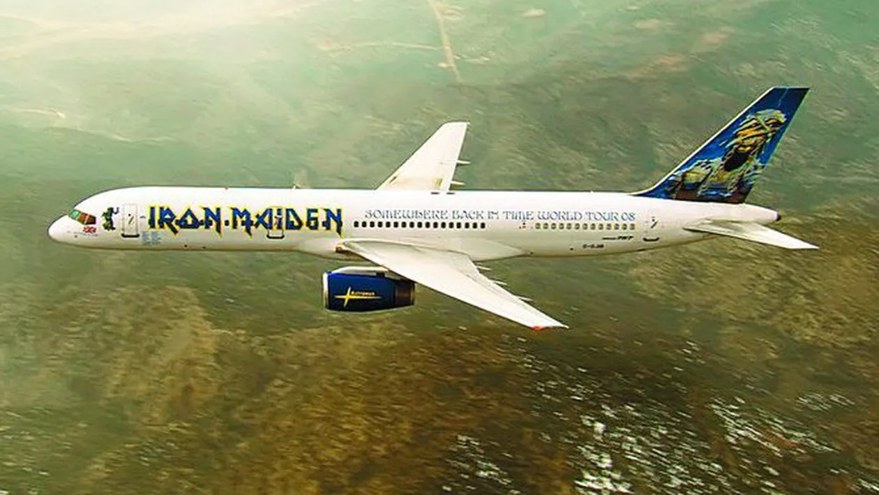 Avionul trupei Iron Maiden nu are loc pe pista din Cluj!