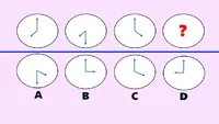 Test de inteligență | Care ceas completează seria din imagine?