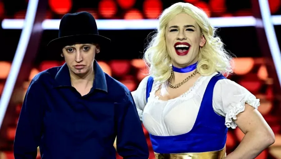 Florin Ristei și Ilona Brezoianu la ”Te cunosc de undeva”