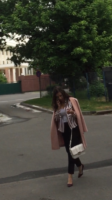Maria Mareș, în timp ce se îndrepta spre restaurantul de fițe