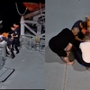O navă a luat foc și s-a scufundat în Marea Neagră! 12 marinari, salvați de Garda de Coastă: ”A fost lovită!”