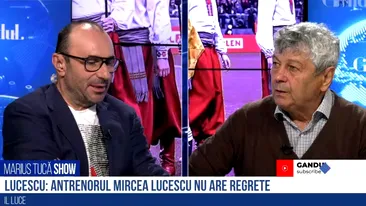 VIDEO „Il Luce, despre secrete și regrete. Ce i-a mărturisit Mircea Lucescu, antrenorul lui Dinamo Kiev, lui Marius Tucă