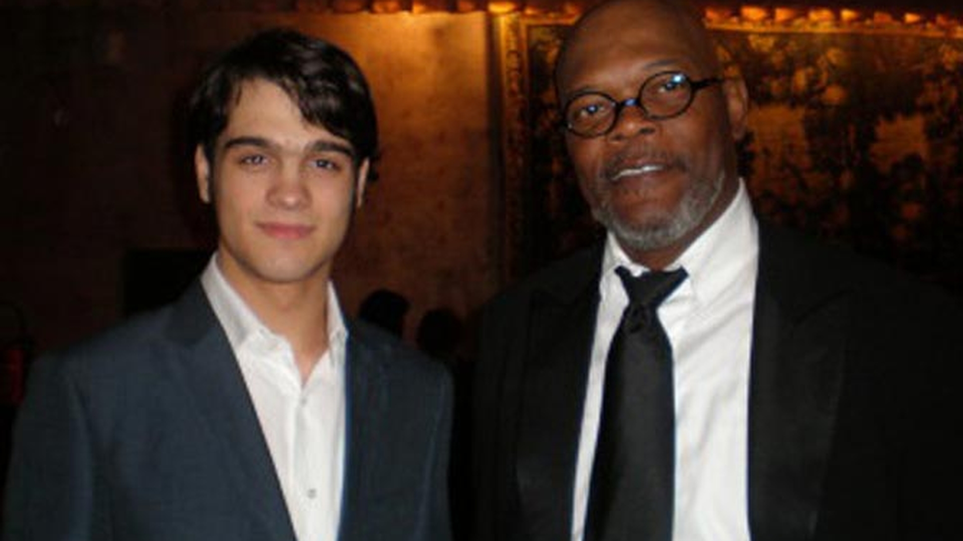 George Pistereanu s-a intalnit cu  Samuel L. Jackson la Fetivalul International de Thirller