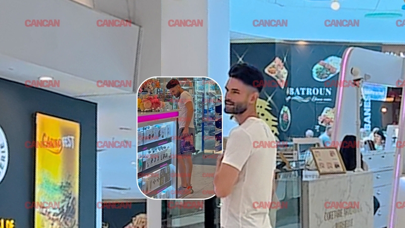 Edward Sanda și-a făcut de cap fără Cleopatra Stratan! Cine l-a făcut să zâmbească la mall