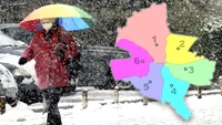 Prognoza Accuweather actualizată pentru România | La ce oră începe să ningă în București
