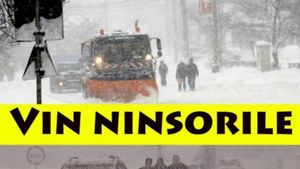 Se schimbă radical vremea! ANM a emis cod galben de ninsori și viscol în 21 de județe