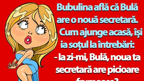 BANC | Bubulina și noua secretară a lui Bulă
