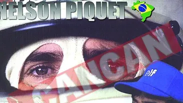 Nelson Piquet a ramas fara carnet!