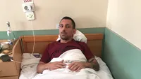 Tânăr din Craiova, băgat în spital de doi poliţişti, după ce i-a înjurat. M-au lovit cu un scaun metalic peste tot. Pe spate, în cap...