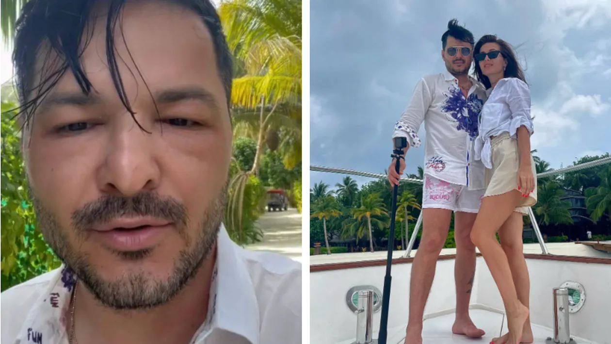 Liviu Vârciu, probleme de sănătate în Maldive! Prezentatorul de la Antena 1 a apărut cu fața umflată