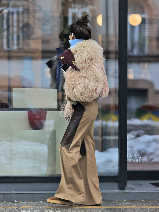 A purtat o ținută super fashion, așa cum ne-a obișnuit