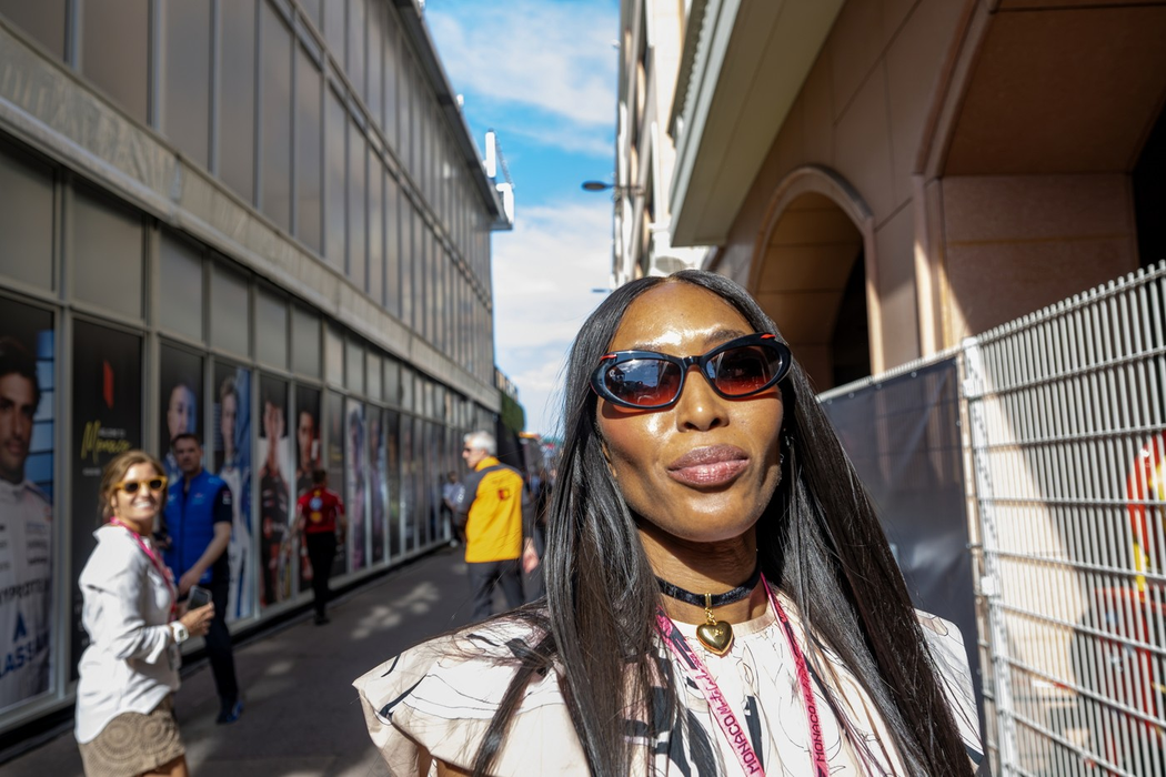 Naomi Campbell în timpul Grand Prix de Monaco 2025, Campionatul de Formula 1 din Monaco, Principatul Monaco, 24 mai 2025. Foto: Profimedia