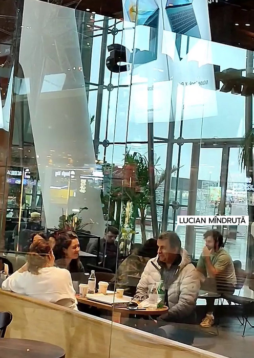 Lucian Mândruță s-a relaxat la mall