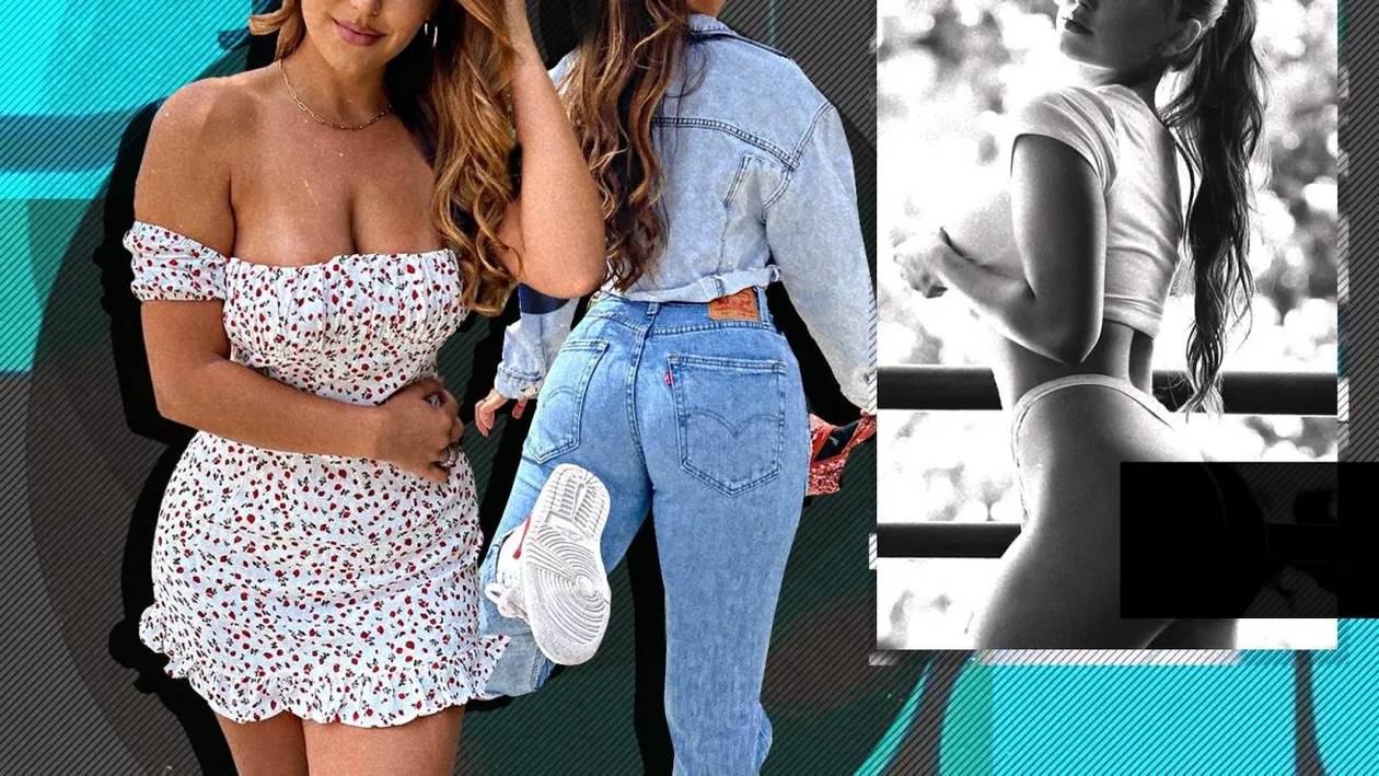 Formele ei te zăpăcesc imediat! Kristina are fundul bombat și știe cum să cucerească orice bărbat!