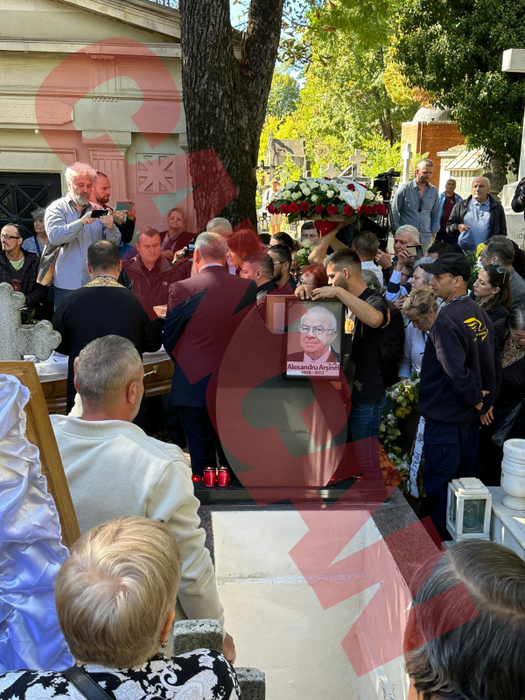 Cum arată locul de veci al maestrului Alexandru Arşinel. Ce scrie pe crucea regretatului actor