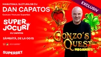 Maratonul Sloturilor, 3 ore de joc alături de Dan Capatos, la noapte de 00.15 pe YouTube Superbet