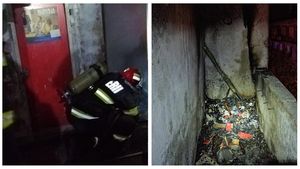 Să vezi și să nu crezi! Locatarii unui bloc, la un pas de incendiu după ce au făcut grătar în debara