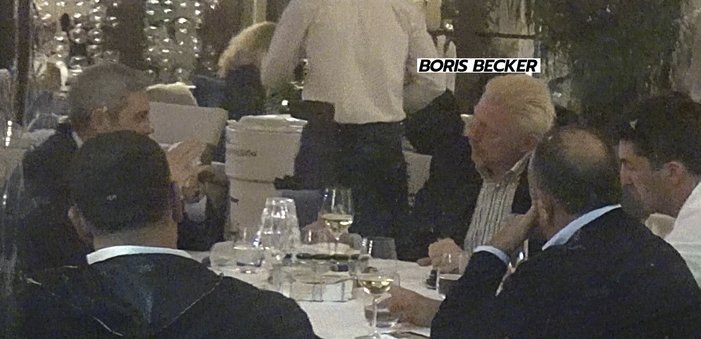 Boris Becker a cinat în cel mai scump restaurant din Capitală