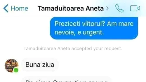 BANC | Discuție cu Tămăduitoarea Aneta: Preziceți viitorul? Am mare nevoie, e urgent!