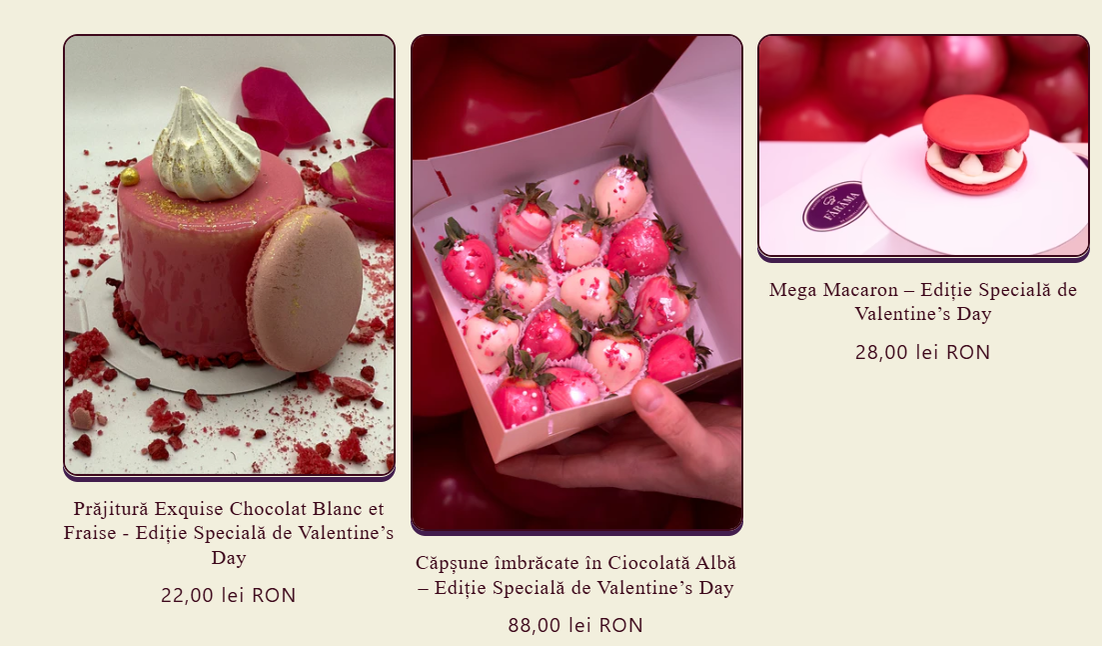De necrezut! Cu cât vinde Gabriela Cristea un tort cu macarons de Valentine’s Day