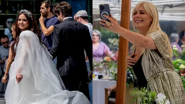 Fiica Danei Săvuică s-a căsătorit! Primele imagini cu Julie Stanciu în rochie de mireasă