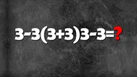 Test de inteligență | Cât face 3-3(3+3)3-3? Greșeala pe care mulți o fac