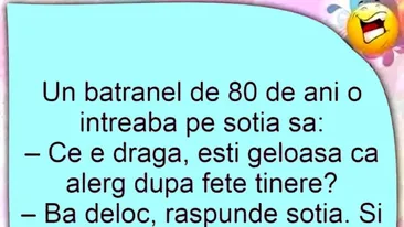 BANCUL ZILEI | Gelozia la 80 de ani