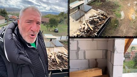 Cum arată casa pe care Nelson Mondialu o ridică: „Muriți de ciudă!” Încă nu e gata