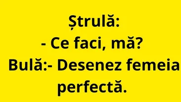 BANC | Bulă desenează femeia perfectă