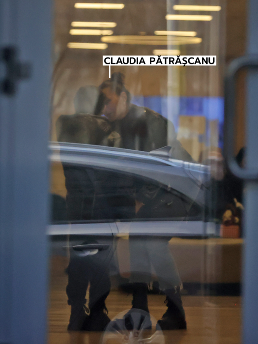 Claudia, în incinta clinicii Ponderas / (Sursa: CANCAN.RO)