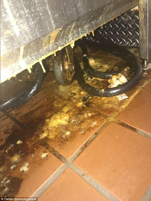 Imaginile dezgustătoare dintr-un restaurant McDonald's
