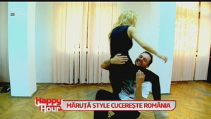 Măruţă, dans cu Bălanca - el cu mâna pe fundul ei, ea cu piciorul unde-l doare mai tare! Uite reacţia lui Keo, dar şi a Biancăi!