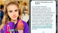 Fetiță de 10 ani, dispărută fără urmă. Riana a plecat la școală și nu s-a mai întors acasă. A fost emis mesaj RO-Alert