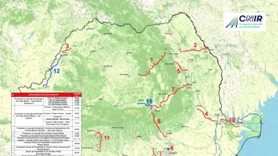 Cinci proiecte majore noi de infrastructură rutieră, preluate de CNIR