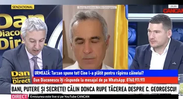 Călin Donca îl face praf pe Dorian Popa! Acuzații grave: Nu mi-a dat nimic. A mintit toată România