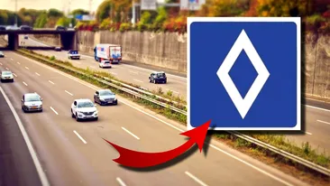 Semnul de circulație din cauza căruia șoferii primesc amenzi de până la 135 de euro. Poate fi văzut pe autostrăzile din Europa