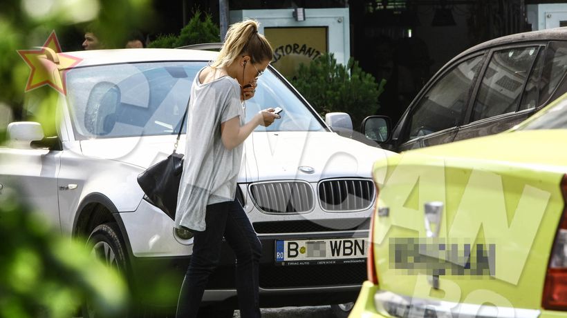 Inca o dovada a apropierii dintre Gina Pistol si Cocos Jr.! Zic ca sunt amici, dar o “ard” romantic la restaurant!