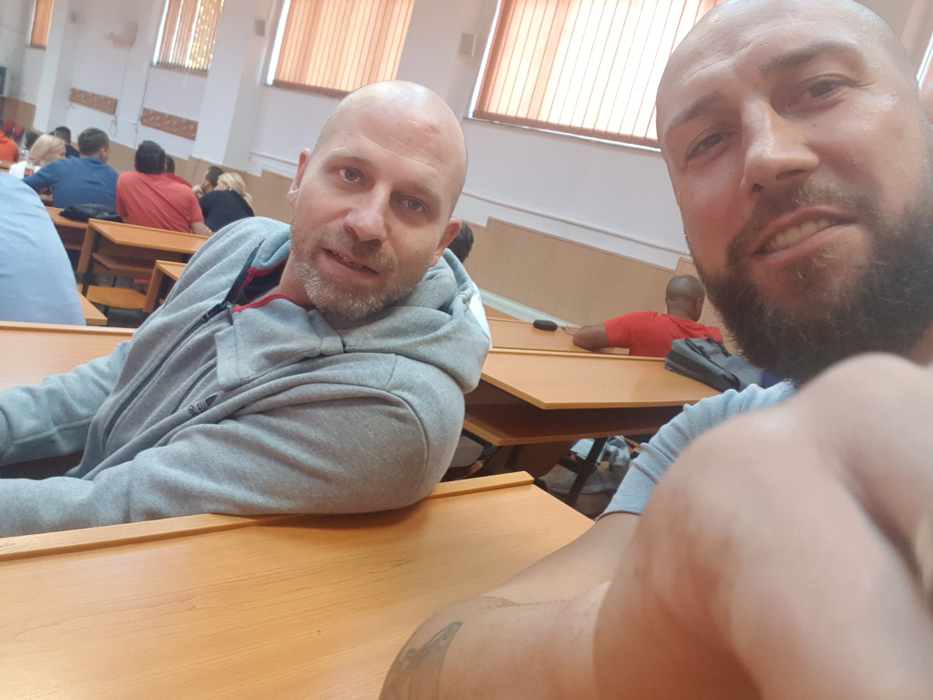 Paul Helcioiu (stânga) a divorțat de Alexandra Paven (foto: facebook)