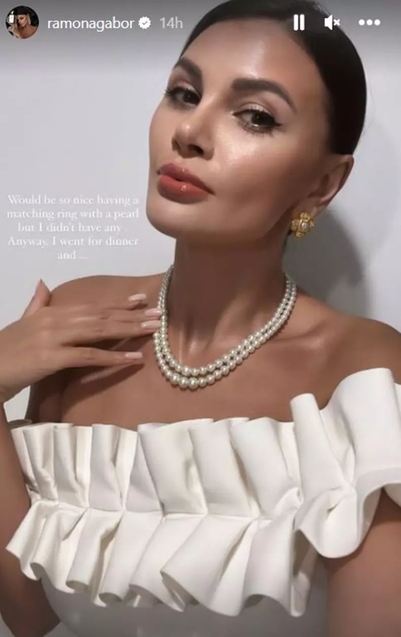 Ramona Gabor, întâmplare bizară imediat după ce a pus la gât colierul de perle al mamei sale: „Eu nu cred în coincidențe”