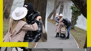 Emily Burghelea a făcut-o și pe asta, de față cu micuții: I-a mozolit masca în Herăstrău!